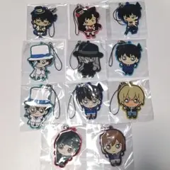 名探偵コナン　ラバーストラップ　11種セット