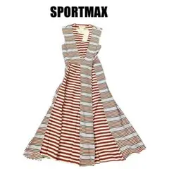34 新品タグ付 SPORTMAX スポーツマックス ワンピース マックスマーラ