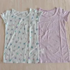 Joy of Print コットンメッシュ　シャツ　肌着　2枚組　ユニクロ　新品
