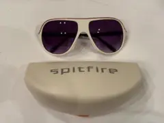 ★値引き中★spitfire ホワイトフレーム アビエーターサングラス