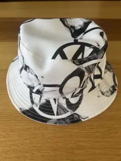 【美品】24karatsバケットハット 白黒グラフィックEXILE 三代目JSB