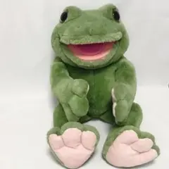Mighty Star社　プレイトーキン　カエル　パペット Mighty Star社 プレイトーキン カエル パペット