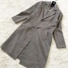 美品 ポロラルフローレン チェスターコート ウール ロングコート