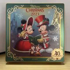 送料無料　匿名配送　ディズニー　クリスマス　2023 空き缶　小さめ