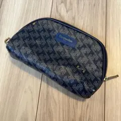 レザレクション　マルチポーチ　紺色