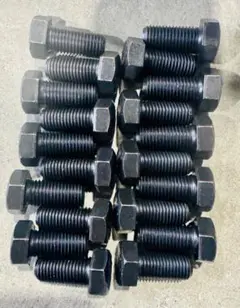 黒 六角ボルト M16x35 20個
