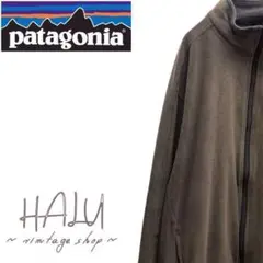 Patagonia 薄手フリースジャケット カーキブラウン XXL パタゴニア