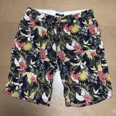 RAGEBLUE フローラル柄 ショートパンツ