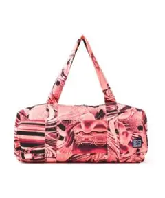 DSM 取り扱い RASSVET ラスベートフラワープリント デニム バッグ LAD MUSICIAN [ラッドミュージシャン] FLOWER DRAWSTRING BAG