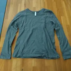 prit グレー 長袖Tシャツ フリーサイズ 日本製