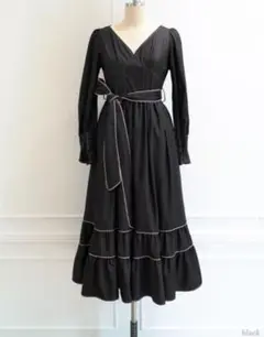 Her lip to♡Signs of Autumn Belted Dress