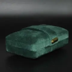 ベルベット グリーン アクセサリー ケース