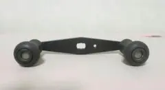 Abut アブガルシア 純正　Wハンドル　スピンキャストリール用ハンドル 　黒