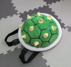 クッパ　甲羅型リュックサック　緑　　　コスプレ