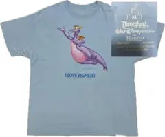 Disney vintage ヘインズ製フィグメント XL ライトブルー