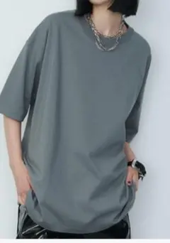 AIVER Tシャツ 天竺ナイロンプレーティング　Sサイズ