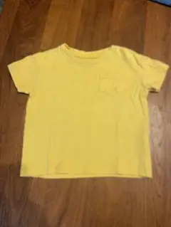 GAP 黄色 Tシャツ ポケット付き18-24month