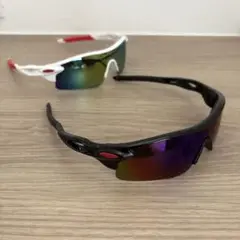 【値下げ不可】スポーツサングラス2個セット！！男女兼用！自転車など多種多様！