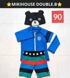 ⭐MIKIHOUSE DOUBLE.B⭐ ミキハウス ダブルビー男の子水着セット