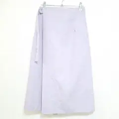 【アースミュージック】ロングフレアスカート/ラップ/上品/オフィスカジュアル/S