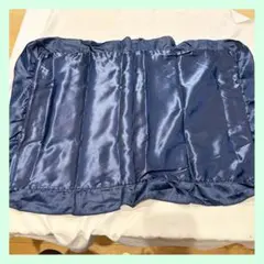 ☆シルク 枕カバー まくらカバー 洗える ネイビー 43×63cm 美肌