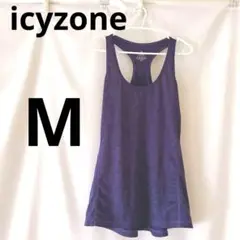 icyzone パープル ヨガタンクトップ M
