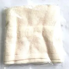 ラフィネ　Raffineオリジナルデザイン フェイスタオル クリーム色　レア