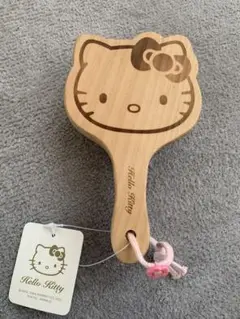 ⭐︎値下⭐︎【レトロ】ハローキティ　ボディブラシ　木製
