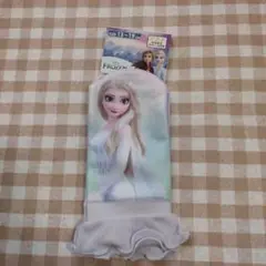 雪のアナ靴下