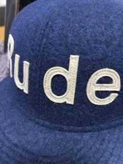 rude gallery WOOL CAP ネイビー ルードギャラリー キャップ