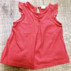 H＆M レッド 女の子 ベビー70cm 赤