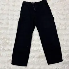 Stussy ブラック ワークパンツ 30