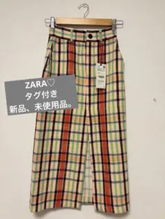 ZARA♡新品 チェック タイトスカート