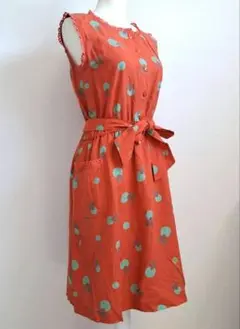 【CRAWFORD】レディース　ワンピース　裏地あり　ウエストゴム　春夏コーデ