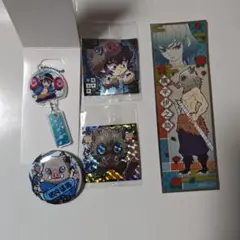 嘴平伊之助 アクリルキーホルダー缶バッチセット