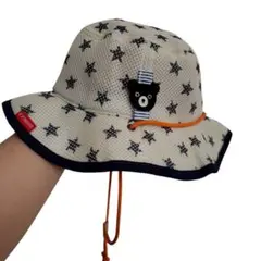 タグ付き☆ダブルBのメッシュの帽子(50cm)