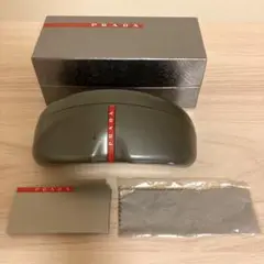 PRADA サングラスケース メガネケース　　グレー