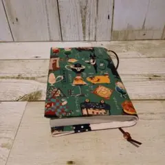 喫茶店妖怪 文庫本サイズ ブックカバー ハンドメイド