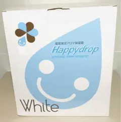 超音波式アロマ加湿器 Happydrop ホワイト 威風堂 家電 IFD-473