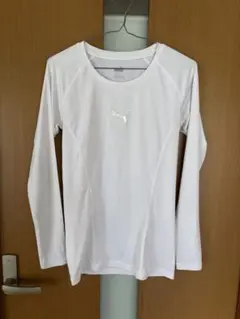 限定値下げ‼️PUMA DRYCELL 長袖Tシャツ Ｍサイズホワイト