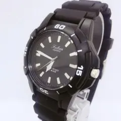 【新品】シチズン CITIZEN Q&Q メンズ腕時計 ブラック 防水