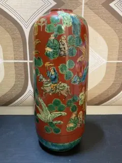 九谷木米　花瓶　３５９ 九谷木米 花瓶 359 - メルカリ