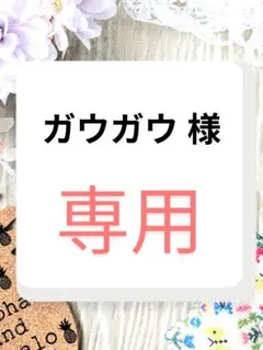 ガウガウ 様　専用ページ
