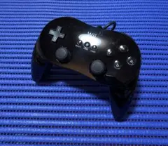 ★wiiクラシックコントローラーPROブラック純正動作品★