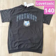 Lovetoxic ラブトキ　S 140 ワンピース　半袖Tシャツ