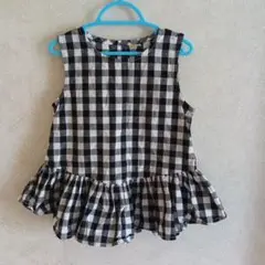 petit main ギンガムチェック トップス size120