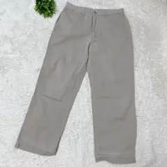 美品♡ 【ユニクロ UNIQLO】 メンズ ストレートパンツ ベージュ