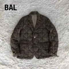 BAL ORIGINALバルツイードキルティングダウンジャケット