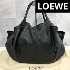 【美品✨】LOEWE ロエベ ナッパアイレ アナグラム ナッパレザー ブラック