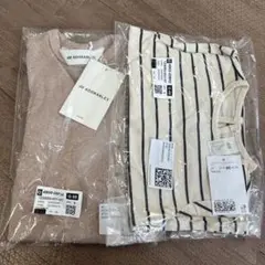 【新品未使用】H&Mトップス2枚セット 80サイズ